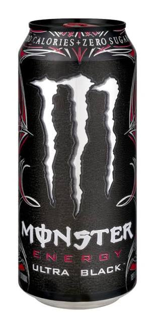 Monster Ultra Black Zero Sugar