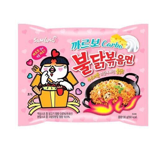 Buldak Ramen Carbonara Flavor - Single Pack - Sweet Palace Candy Shop