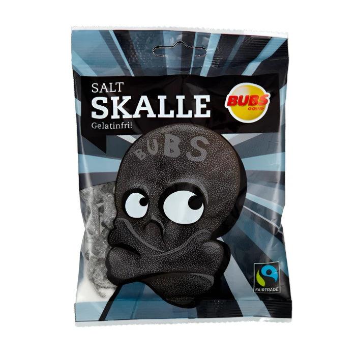 Bubs Swedish Candy Salt - Skalle - Sweet Palace Candy Shop