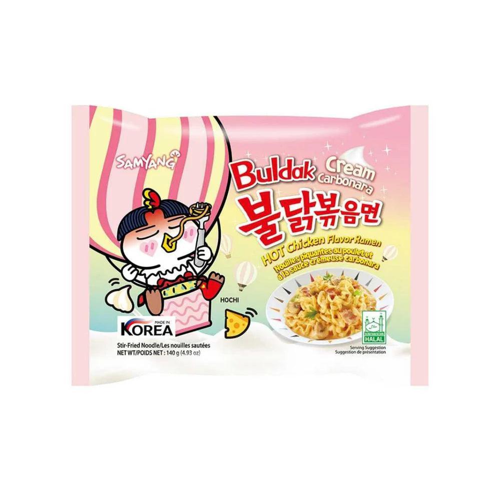 Buldak Ramen Cream Carbonara Flavor - Sweet Palace Candy Shop