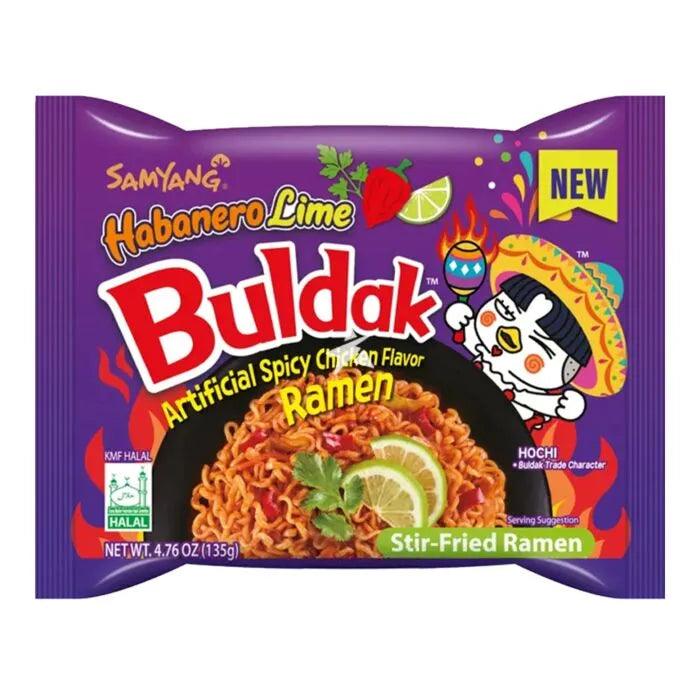 Buldak Ramen Habanero Lime Flavor - Sweet Palace Candy Shop
