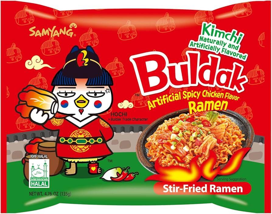 Buldak Ramen Kimchi Flavor - Sweet Palace Candy Shop