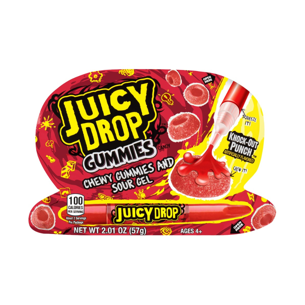Juicy Drop Gummies Knock-Out Punch