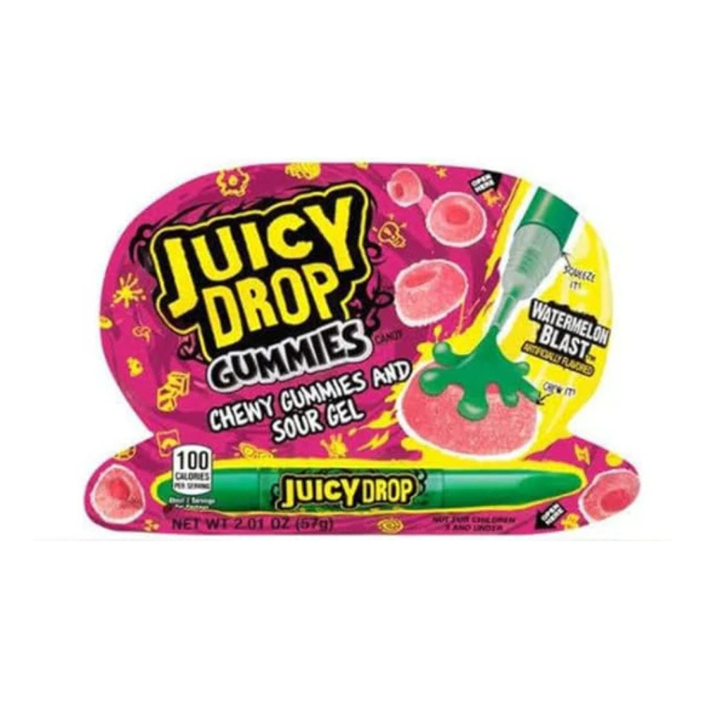 Juicy Drop Gummies Watermelon Blast