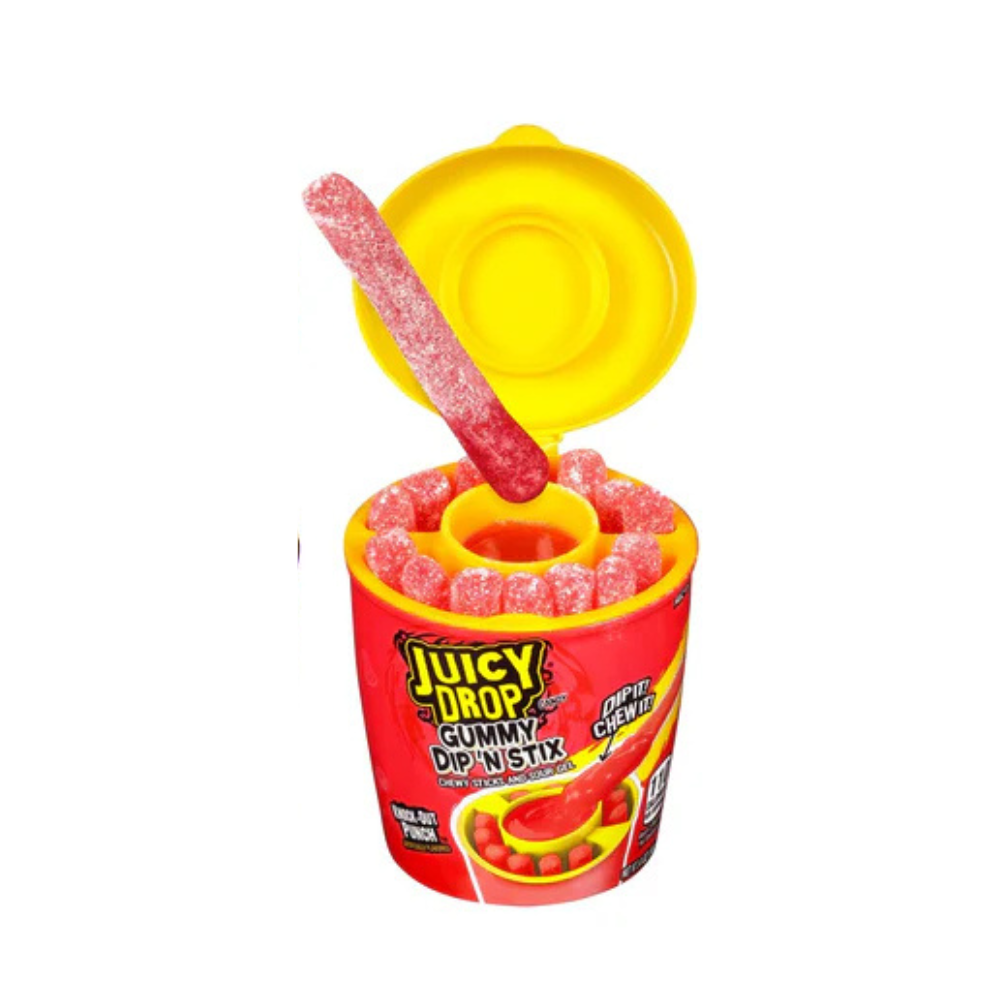 Juicy Drop Gummy Dip'N Stix Knock-Out Punch