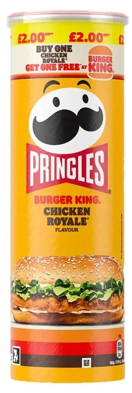 Pringles Burger King Chicken Royale — Pringles chips