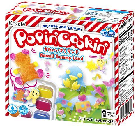 Poppin Cookin Gummy Land Kit — Japanese candy kit