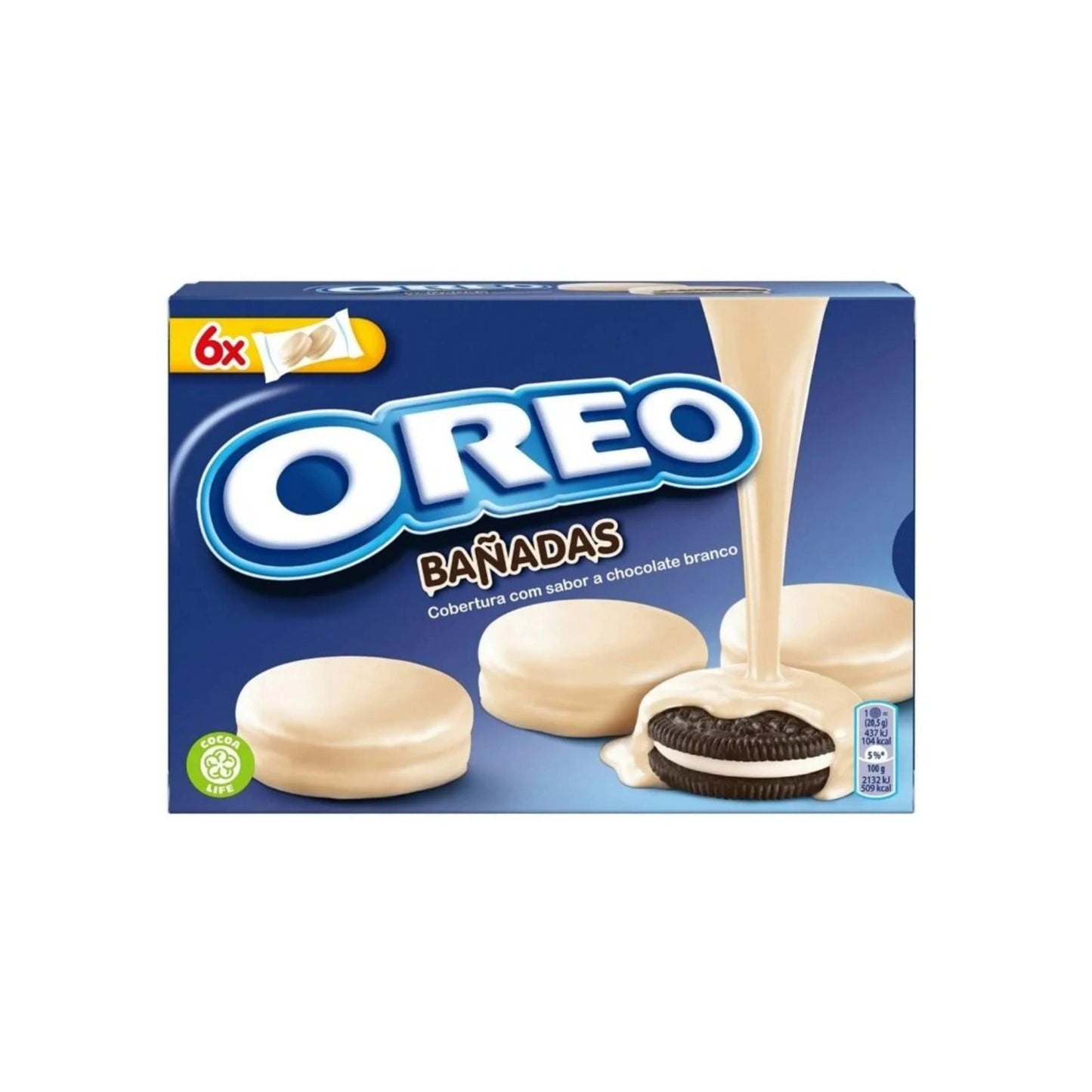 Oreo Banadas Vanilla 6X - Sweet Palace Candy Shop