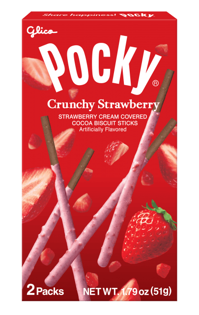 Pocky Crunchy Strawberry - Sweet Palace Candy Shop