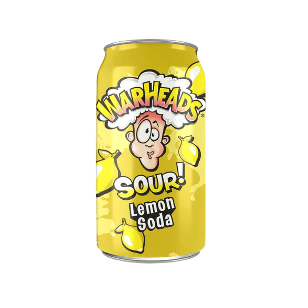 Warheads Sour Lemon Soda - Sweet Palace Candy Shop