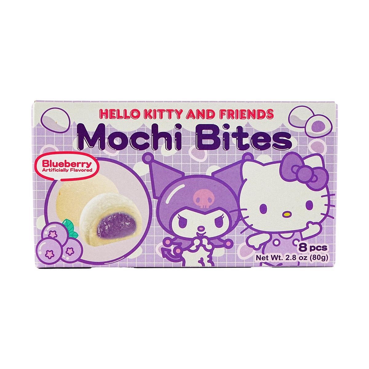 Sanrio Hello Kitty Kuromi Mochi Bites Blueberry — Japanese mochi