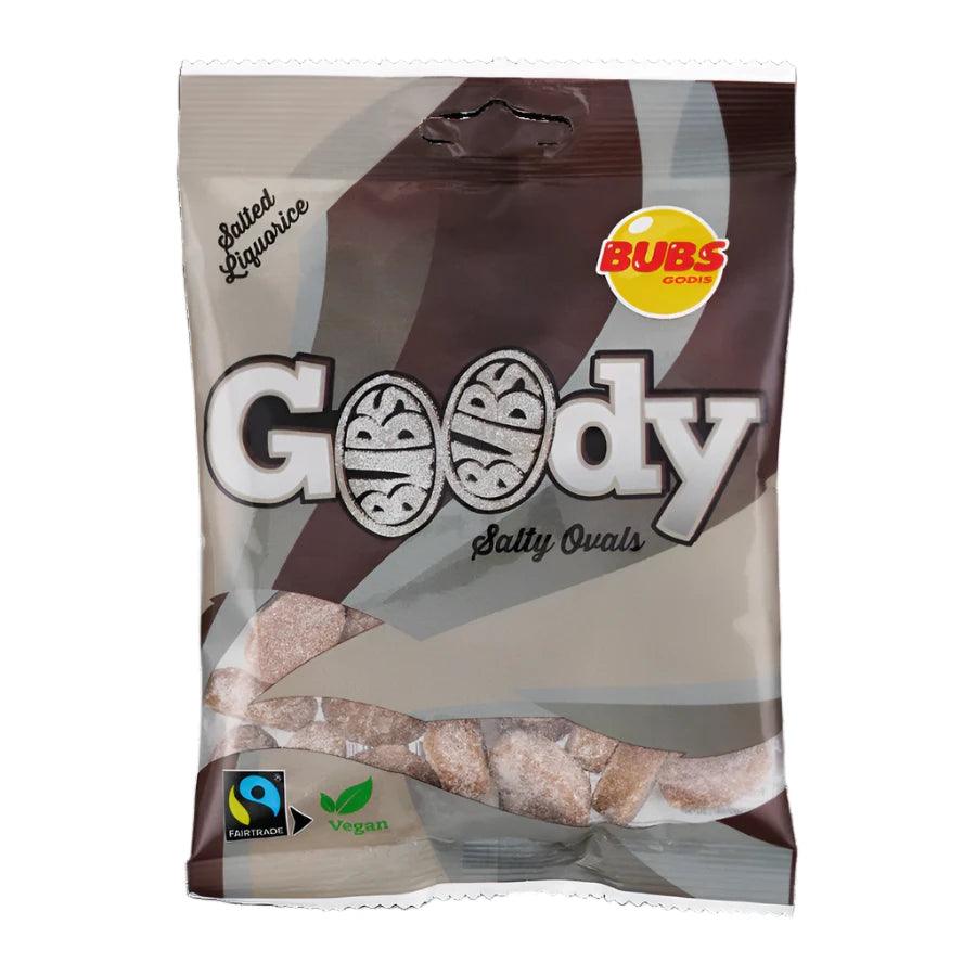 Bubs Swedish Candy Salted Liquorice - Goody - Sweet Palace Candy Shop