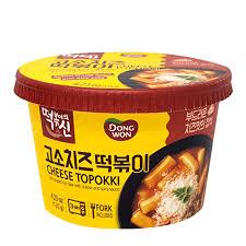 Dongwon Cheese Cup Topokki Rice Cake - Sweet Palace Candy Shop