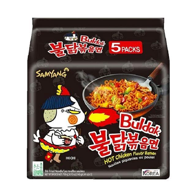 Buldak Ramen Original Flavor 5 Pack - Sweet Palace Candy Shop
