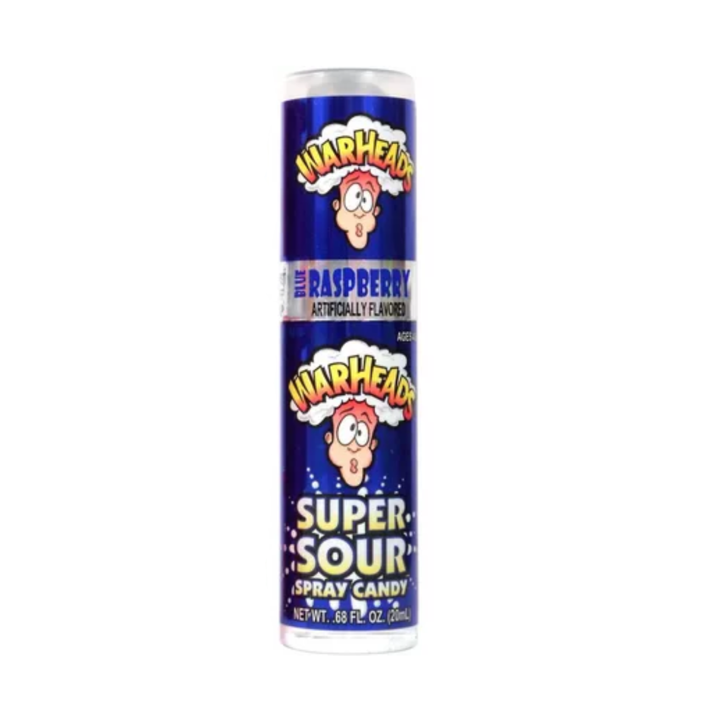 Warheads Spray Candy Blue Raspberry