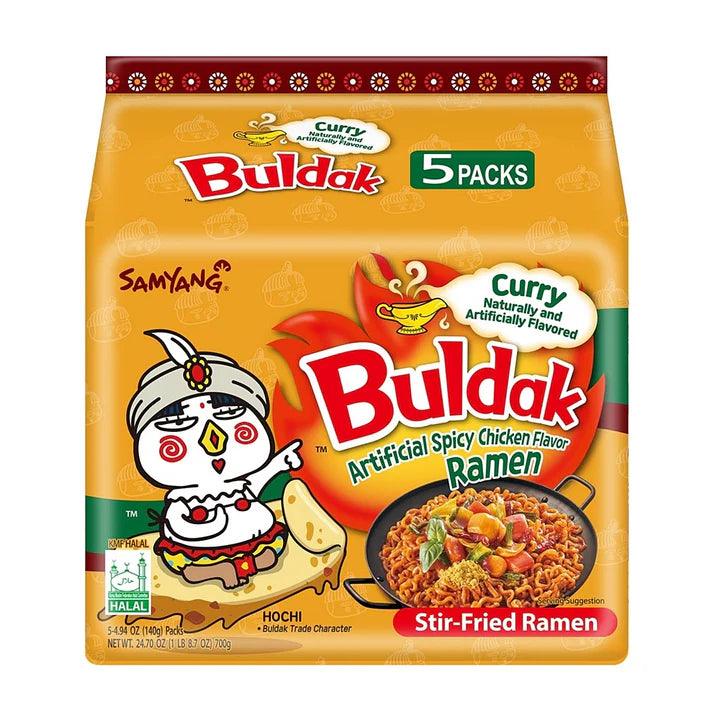 Buldak Ramen Curry Flavor 5 Pack - Sweet Palace Candy Shop
