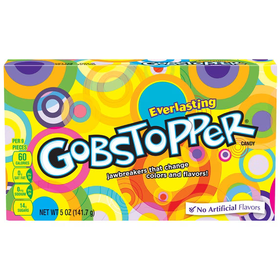 Wonka Gobstopper Everlasting Jawbreakers Candy 5 Oz
