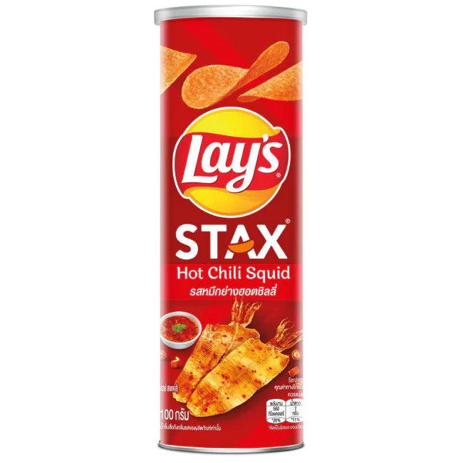 Lays Stax Hot Chili Squid Can - Sweet Palace Candy Shop