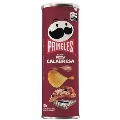 Pringles Pizza Calabresa — Pringles chips