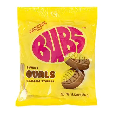 BUBS Sweet Ovals Banana Toffee