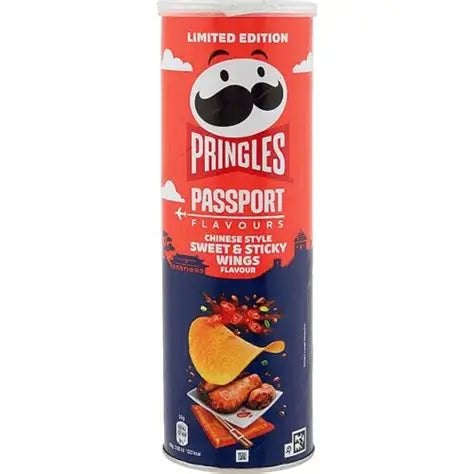 Pringles Passport Chinese Style Sweet & Sticky Wings — Pringles chips