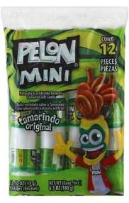 Pelon Pelo Rico Mini Tamarind Candy 12 Count