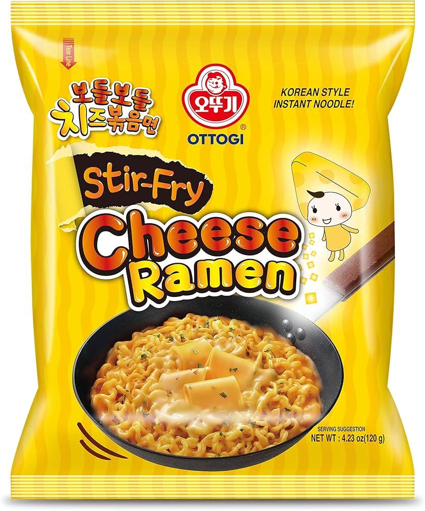 Ottogi Ramen Stir-Fry Cheese Flavor - Sweet Palace Candy Shop