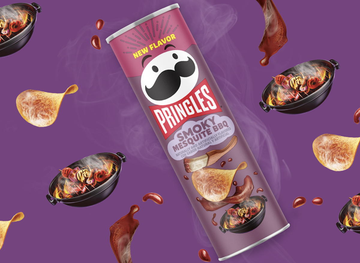 Pringles Smokey Mesquite BBQ — Pringles chips