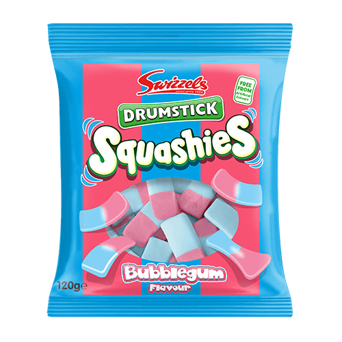 Squashies Drumsticks Bubble Gum Flavour - Sweet Palace Candy Shop