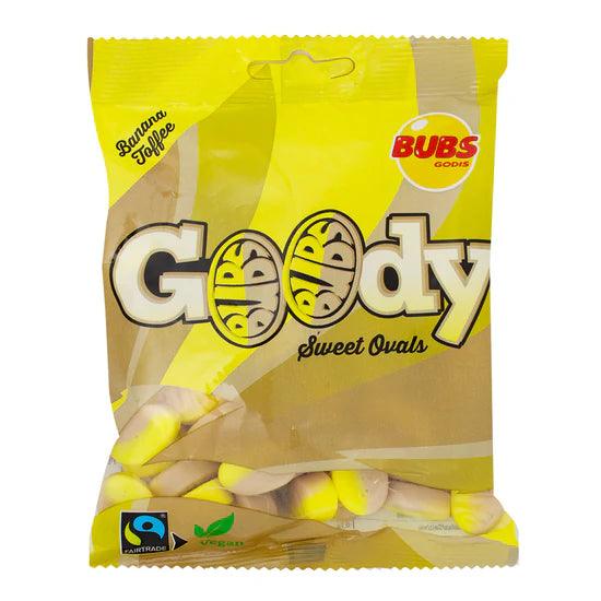 Bubs Swedish Candy Banana Toffee - Goody - Sweet Palace Candy Shop
