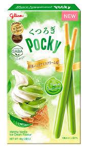 Imported Pocky Matcha Vanilla Ice Cream Cloud